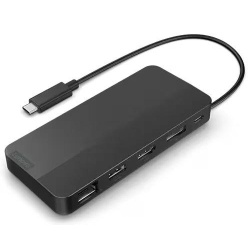 Lenovo USB-C Dual Display Travel Dock - Img 1