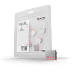Lindy 10xUSB-A Port Locks (w/o key), alb - Img 2