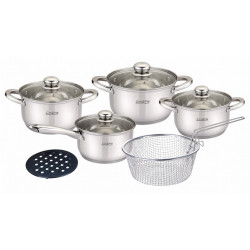 Madeline, set gatit inox 10 piese