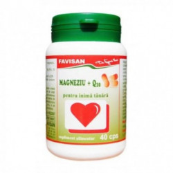 MAGNEZIU + Q10 40cps FAVISAN
