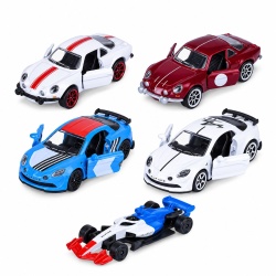MAJORETTE SET 5 MASINUTE METALICE ALPINE SCARA 1 LA 64 - Img 2