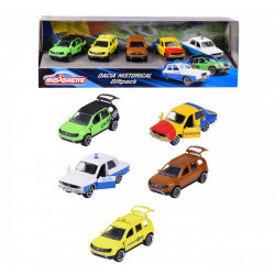 Majorette set 5 masinute metalice dacia