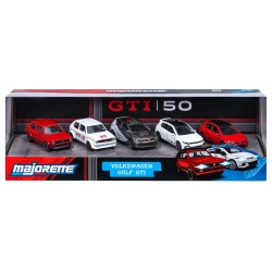 MAJORETTE SET 5 MASINUTE METALICE VOLKSWAGEN GOLF GTI SCARA 1 LA 64