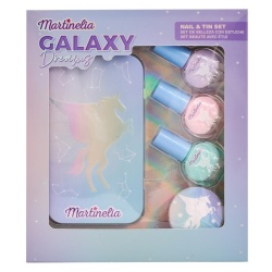 MARTINELIA GALAXY DREAMS SET 3 LACURI DE UNGHII SI CUTIE DE DEPOZITARE - Img 1