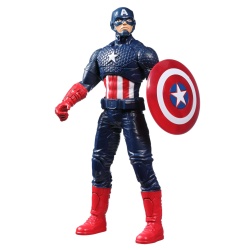 MARVEL AVENGERS FIGURINA CAPTAIN AMERICA ALBASTRU INCHIS 24CM - Img 2