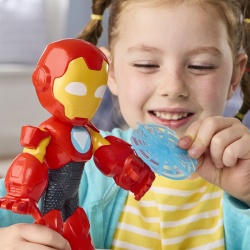 MARVEL IRON MAN SI PRIETENII SAI UIMITORI FIGURINA IRON MAN 22CM - Img 5
