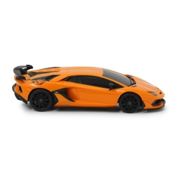MASINA CU TELECOMANDA LAMBORGHINI AVENTADOR SVJ PORTOCALIU CU SCARA 1 LA 24 - Img 7