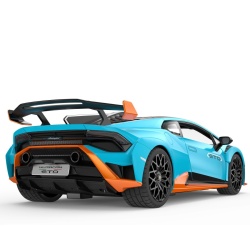 MASINA CU TELECOMANDA LAMBORGHINI HURACAN STO ALBASTRU SCARA 1 LA 14 - Img 6