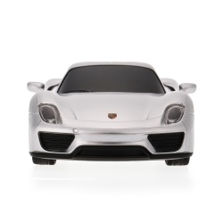 MASINA CU TELECOMANDA PORSCHE 918 SPYDER ARGINTIU CU SCARA 1 LA 24 - Img 2