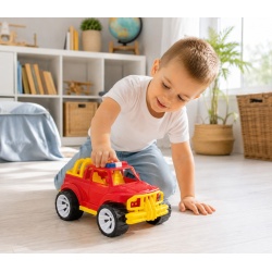 MASINA JEEP OFF ROADER ROSU 39CM - Img 6