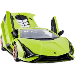 MASINUTA CONSTRUIBILA CU TELECOMANDA LAMBORGHINI SIAN FKP 37 SCARA 1 LA 18 - Img 3