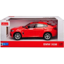 MASINUTA METALICA BMW X6M ROSU SCARA 1 LA 24