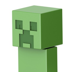 MINECRAFT CRAFT A BLOCK FIGURINA CREEPER 8CM - Img 5