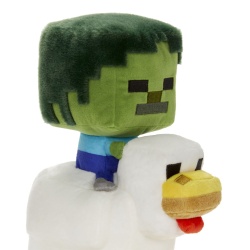MINECRAFT FIGURINA DE PLUS CHICKEN JOCKEY 20CM - Img 6