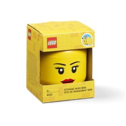 Mini cutie depozitare cap minifigurina LEGO fata - Img 2