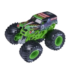 MONSTER JAM LEGACY TRUCKS MASINUTA METALICA GRAVE DIGGER SCARA 1 LA 64 - Img 4