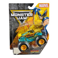 MONSTER JAM MARVEL CAMION GIGANT WOLVERINE SCARA 1 LA 64