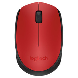 Mouse wireless Logitech M171, Rosu - Img 1