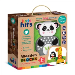 PANDA ȘI PRIETENII SAI, JUCARIE LEMN - Img 3