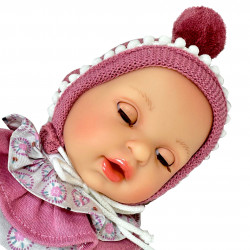 Papusa Nines D'Onil, Alex Pompon, cu sunete, cu jucarie, ambalata in cutie, cu miros de vanilie, 40 cm - Img 2