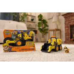 PATRULA CATELUSILOR RUBBLE SI ECHIPA VEHICUL BULDOZER CU MOTOR DUBLU - Img 3