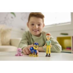 PATRULA CATELUSILOR SET 3 FIGURINE CHASE SI CAPITANUL TURBOT - Img 3