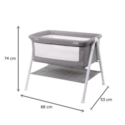 PATUT CO-SLEEPER, HILLARY, GREY - Img 3