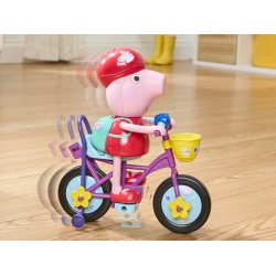 PEPPA PIG SET GATA DE PEDALAT PAPUSA PEPPA CU BICICLETA SI ACCESORII - Img 10
