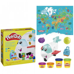 PLAY-DOH STARTERS CALATORESTE CU AVIONUL - Img 6
