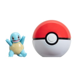 Pokemon - Set 2 figurine Clip n Go, Squirtle #3 with Poké Ball W18 - Img 2