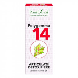 POLYGEMMA 14 ARTICULATII DETOXIFIERE 50ML