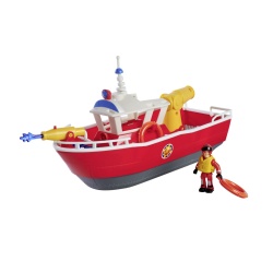 POMPIERUL SAM BARCA DE SALVARE TITAN CU FIGURINA SAM SI ACCESORII - Img 4