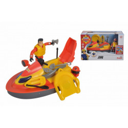 Pompierul sam jetsky cu roti si figurina - Img 1