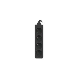 Prelungitor Lanberg 1m, 4 prize UPS