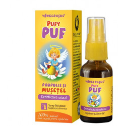 Propolis si musetel "pufy puf" fara alcool (spray) 20ml dacia plant
