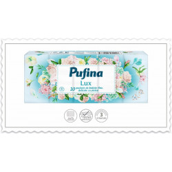 PUFINA LUX SERVETELE NAZALE DELICATE 3STR 10PAC/SET