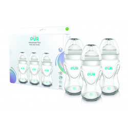 PUR 9816 – SET BIBEROANE ADVANCED PLUS CU GURA LARGA 3 X 250ML - Img 2
