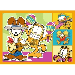 PUZZLE 4IN1 LUI GARFIELD II PLACE LASAGNA - Img 2