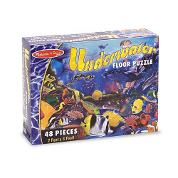 Puzzle de podea Viata subacvatica Melissa and Doug - Img 2