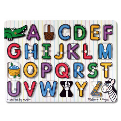Puzzle lemn Alfabet Melissa and Doug - Img 2