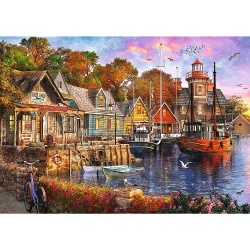 PUZZLE TREFL 1000 PREMIUM PLUS TEA TIME PORTUL MINUNAT - Img 2