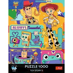 PUZZLE TREFL 1000 PREMIUM PLUS TOY STORY 5 - Img 3