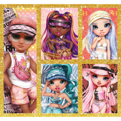 Puzzle trefl 10in1 rainbow high papusile fashion - Img 6