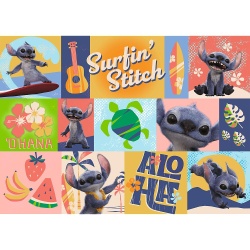 PUZZLE TREFL 200 DISNEY STITCH AVENTURI HAWAIIENE - Img 2