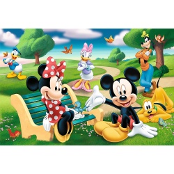 PUZZLE TREFL 24 MAXI MICKEY MOUSE INTRE PRIETENI - Img 2
