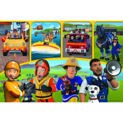 Puzzle trefl 24 maxi pompierul sam - Img 2