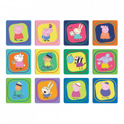 Puzzle trefl 2in1 memo peppa pig momentele fericite - Img 4