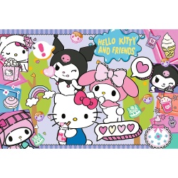 PUZZLE TREFL 300 HELLO KITTY SI PRIETENII - Img 2