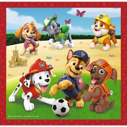 PUZZLE TREFL 3IN1 PATRULA CATELUSILOR CATELUSII FERICITI - Img 3