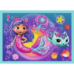 PUZZLE TREFL 4IN1 MAREA AVENTURA A LUI GABBY - Img 5